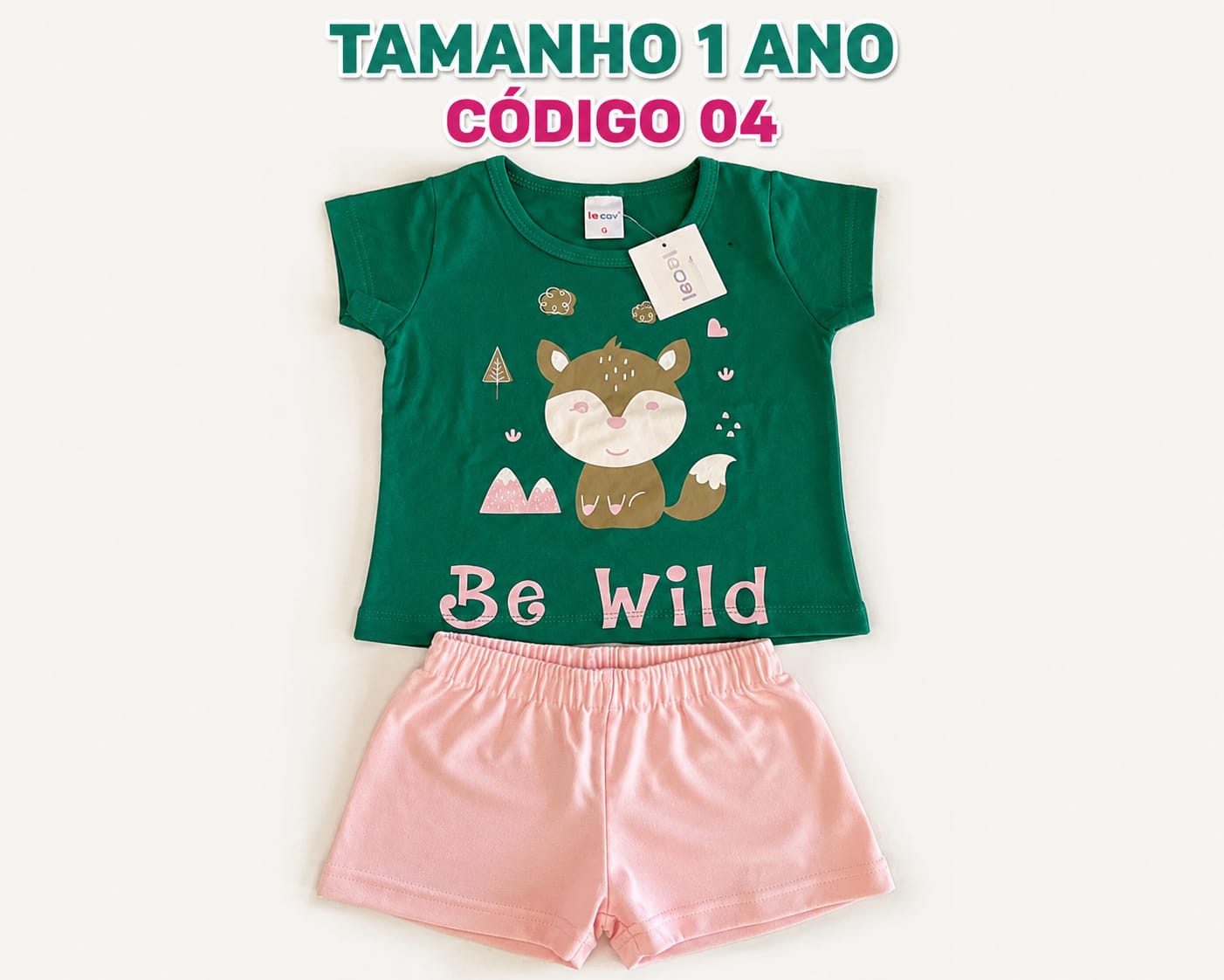 4 PROMOCIONAIS INFANTIS FEMININO VERÃO TAMANHO 1 ANO CÓDIGO 04 - Imagem 2