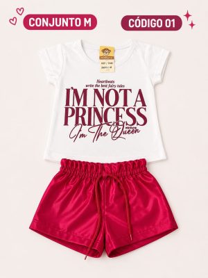 6 PROMOCIONAIS INFANTIS FEMININO VERÃO TAMANHO M CÓDIGO 01